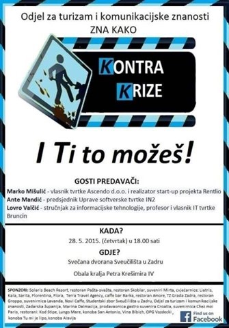 Okrugli stol  ''I ti to možeš!''